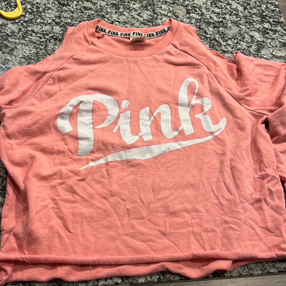 Pink sweatshirt
